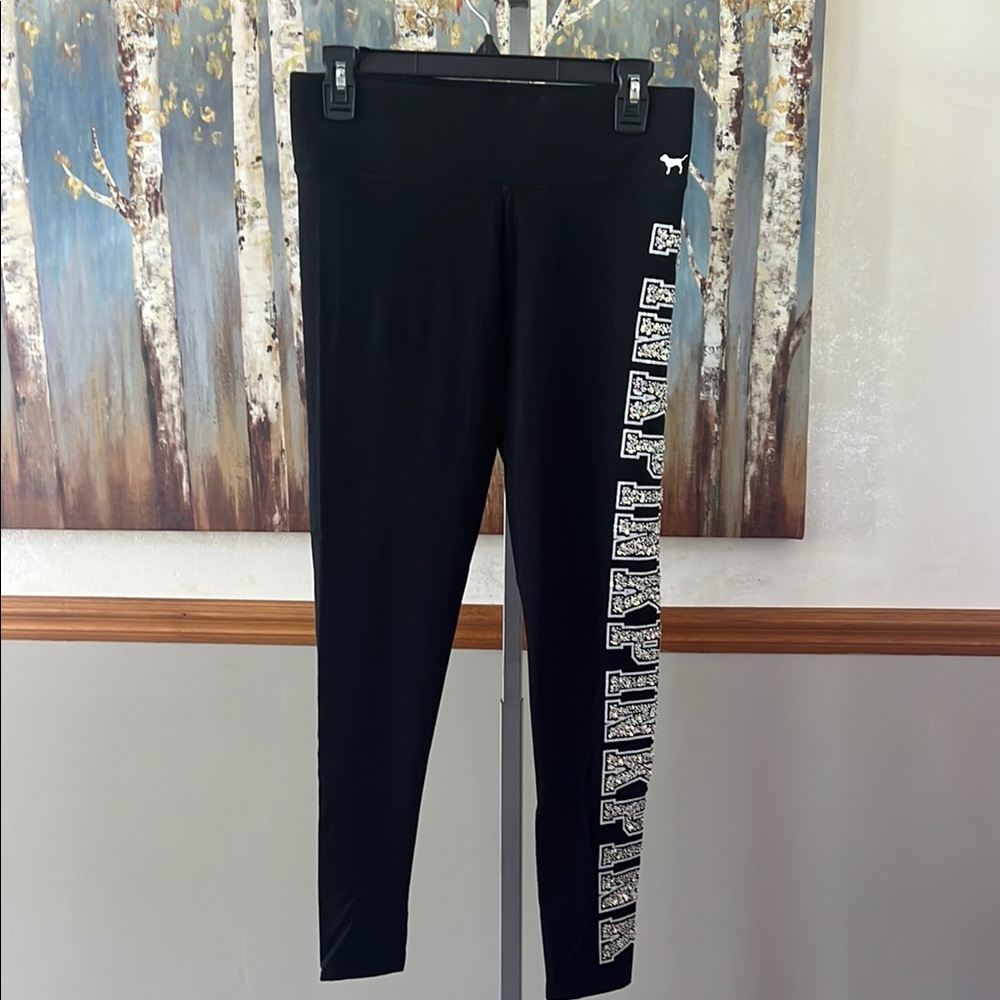 Victoria Secret Bejeweled Yoga Leggings